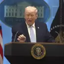 Donald Trump confirm� la captura de un carguero iran� tras una intervenci�n armada