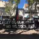 En un d�a clave para la reforma de la Ley de Glaciares, cientos de mendocinos se manifestaron en contra