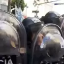 Tensi�n por la Ley de Glaciares: incidentes frente al Congreso y un detenido