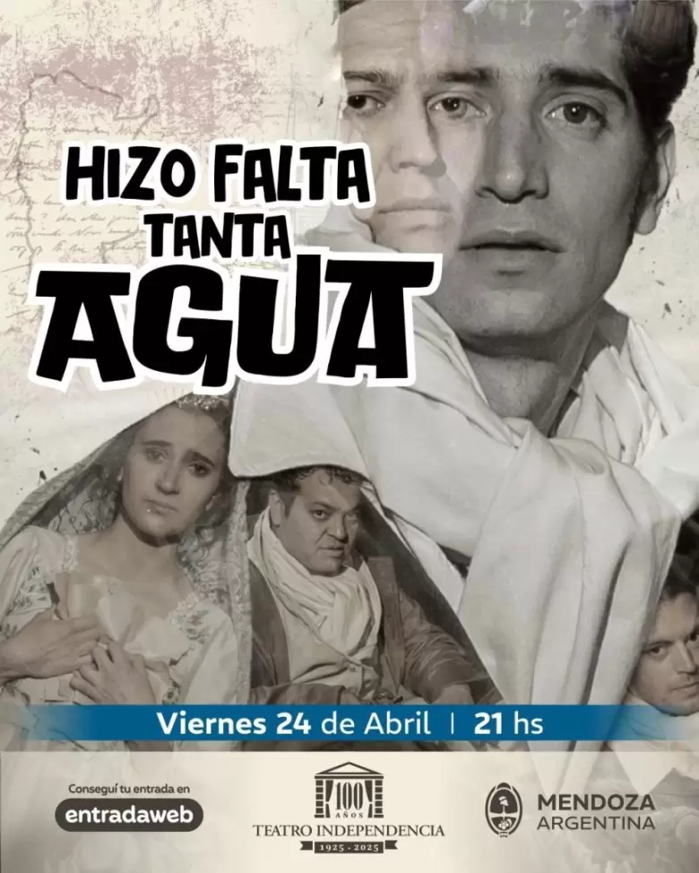 hizo falta tanta agua