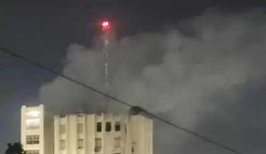 Humo en la comuna de Guaymall�n
