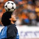 (Video) A 37 a�os del d�a en el que Maradona hizo del precalentamiento una obra de arte