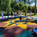 Una plaza renovada en el barrio Supe amplía las opciones recreativas para los vecinos