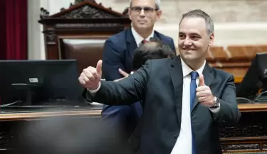 Manuel Adorni en el Congreso