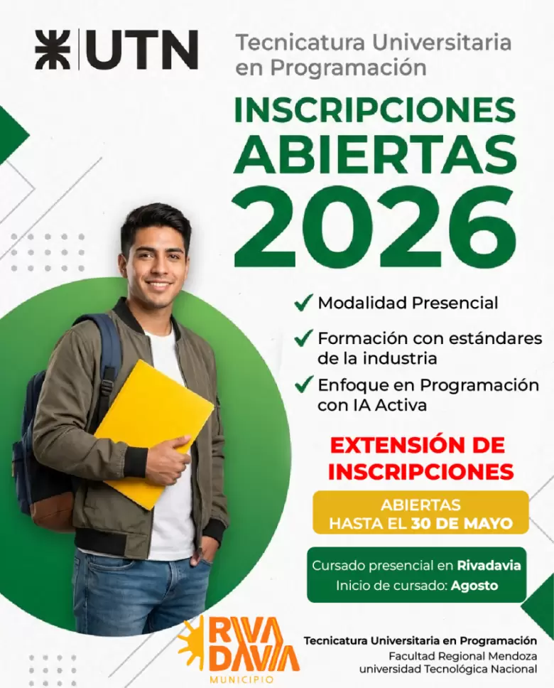RIVADAVIA TECNICATURA EN PROGRAMACIÓN