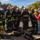 Simulacros extremos y rescates en altura: así se entrenan los nuevos bomberos de Mendoza