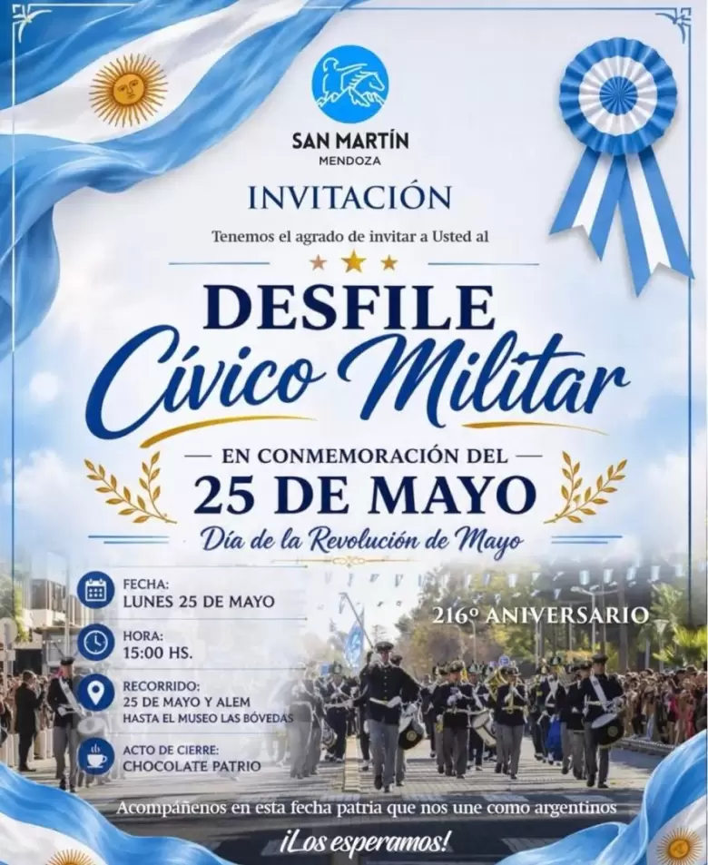 San Martín Desfile