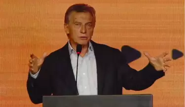 Mauricio Macri en Mendoza