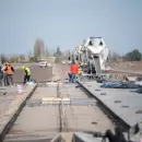 Avanza la Doble V�a del Este: comenzaron a pavimentar rotondas y retornos de la segunda etapa
