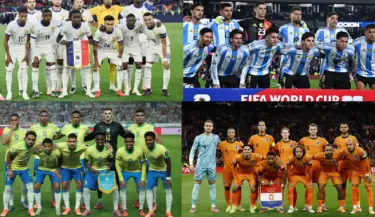 selecciones mejor valuadas