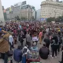 Tensión en el banderazo por el Indio Solari: enfrentamientos, heridos y 17 arrestados