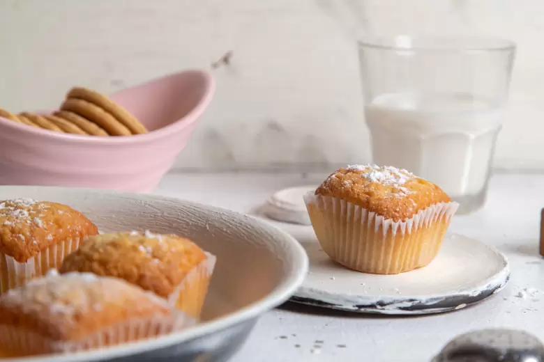 muffins de coco