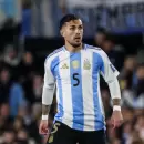 Buena señal: Leandro Paredes y Julián Álvarez entrenaron tras la goleada de Argentina