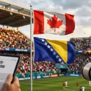 Los s�mbolos detr�s de Canad� y Bosnia y Herzegovina