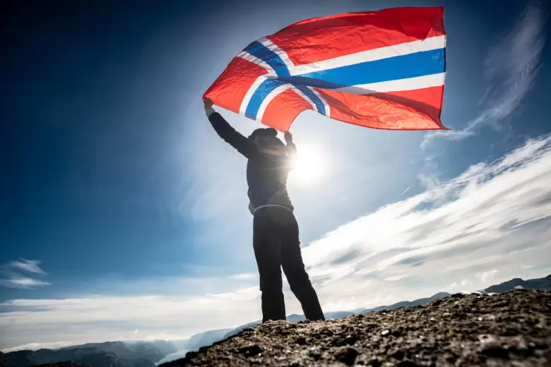 BANDERA DE NORUEGA