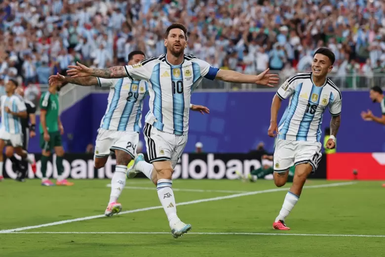 selecci�n argentina - argelia