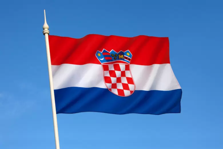 bandera de croacia