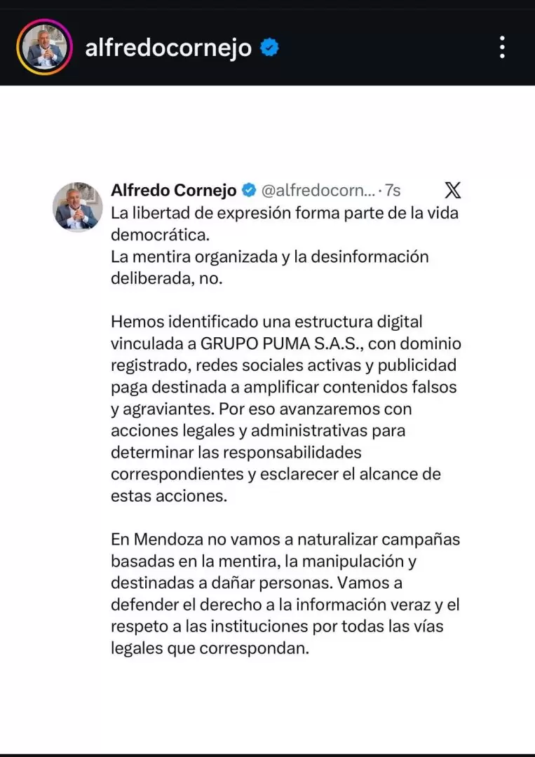 Alfredo Cornejo