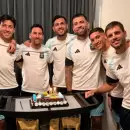 Los 39 de Messi en Kansas: camisetas con fotos, torta albiceleste y un conmovedor mensaje