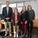 UNCuyo: Esther S�nchez recibi� a las autoridades electas para coordinar el traspaso de mando