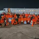 Argentina envió un nuevo contingente de rescatistas a la misión desplegada en Venezuela