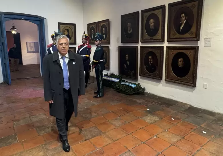 Cornejo en la vigilia por el D�a de la Independencia