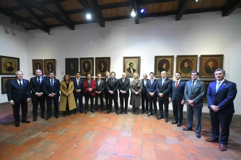 Cornejo en la vigilia por el D�a de la Independencia