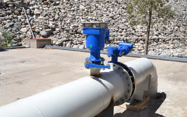 obra de agua potable en Tupungato