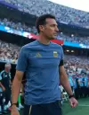 Festejos tras el triunfo ante Inglaterra
