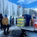 Panorama en la cordillera: paso a Chile cerrado, camiones varados y más ayuda a los lugareños