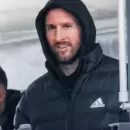 (Video) La primera imagen de Messi tras regresar a Rosario: fue a ver un partido de Primera C